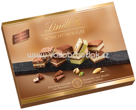 Lindt Schicht Nougat Pralinés, 125g