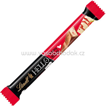 Lindt Hello Strawberry Cheesecake Stick, 39g