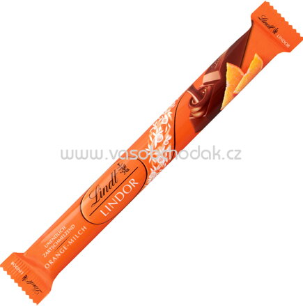 Lindt Lindor Orange Stick, 38g