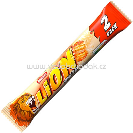 Nestlé Lion White, 2 St, 60g