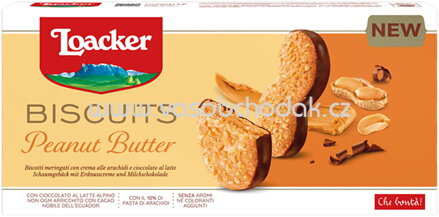 Loacker Biscuits Peanut Butter, 100g