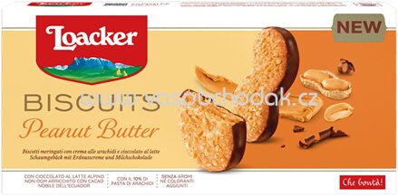 Loacker Biscuits Peanut Butter, 100g