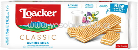 Loacker Classic Alpine Milk, 175g