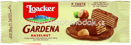 Loacker Gardena Hazelnut, 38g