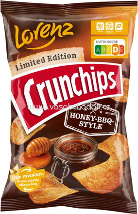 Lorenz Crunchips Honey-BBQ-Style, 130g