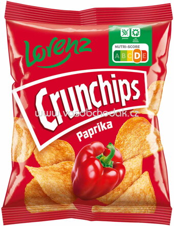 Lorenz Crunchips Paprika, 16x50g