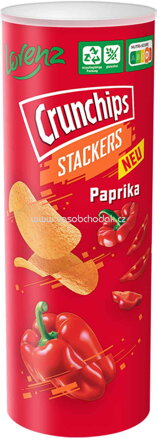 Lorenz Crunchips Stackers Paprika, 175g