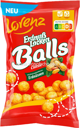 Lorenz ErdnußLocken Balls Classic, 130g