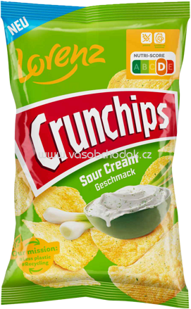 Lorenz Crunchips Sour Cream, 150g