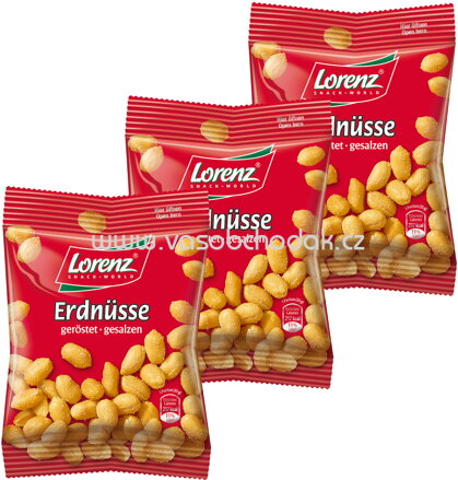 Lorenz Erdnüsse geröstet und gesalzen, 28x40g