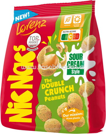 Lorenz NicNac's Sour Cream Style, 110g