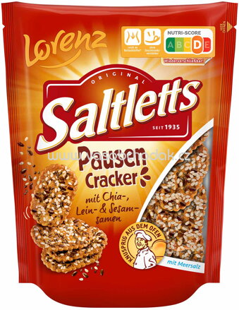Lorenz Saltletts Pausen Cracker, 100g