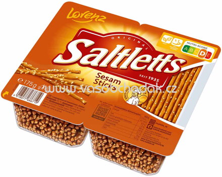 Lorenz Saltletts Sticks Sesam, 175g