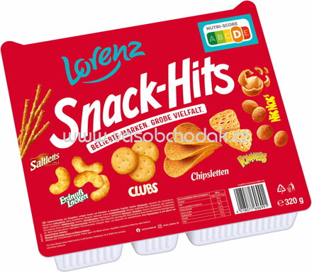 Lorenz Snack-Hits, 320g