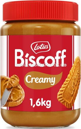 Lotus Biscoff Creamy Brotaufstrich, 1,6 kg