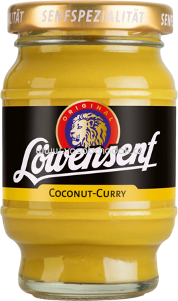 Löwensenf Senfspezialität Coconut Curry, 100 ml