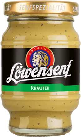 Löwensenf Senfspezialität Kräuter, 100 ml