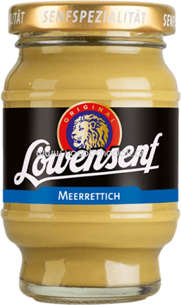 Löwensenf Senfspezialität Meerrettich, 100 ml