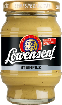 Löwensenf Senfspezialität Steinpilz, 100 ml