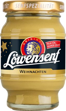Löwensenf Senfspezialität Weihnachtssenf, 100 ml