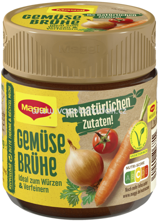 Maggi Gemüse Brühe, ergibt 7l, 1 Glas