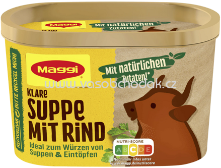 Maggi Klare Suppe mit Rind, ergibt 16l, Dose