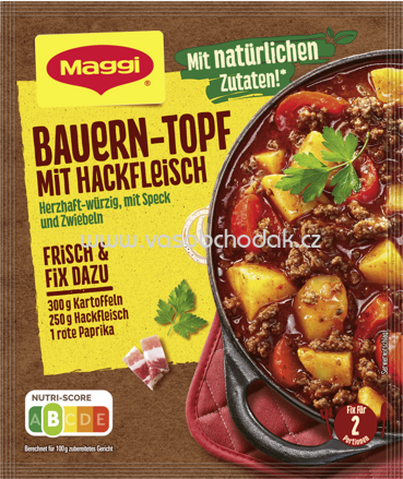 Maggi Fix Bauern Topf mit Hackfleisch, 1 St