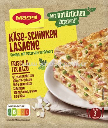 Maggi Fix Käse Schinken Lasagne, 1 St