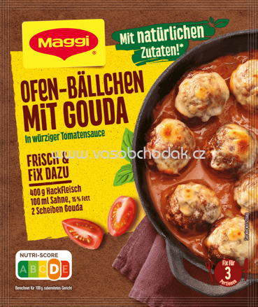 Maggi Fix Ofen Bällchen mit Gouda, 1 St