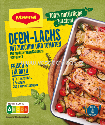 Maggi Fix Ofen Lachs mit Zucchini & Tomaten, 1 St
