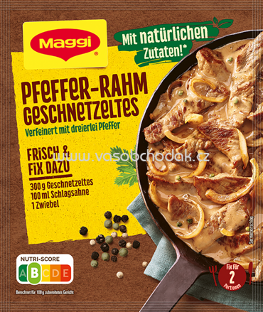 Maggi Fix Pfeffer Rahm Geschnetzeltes, 1 St