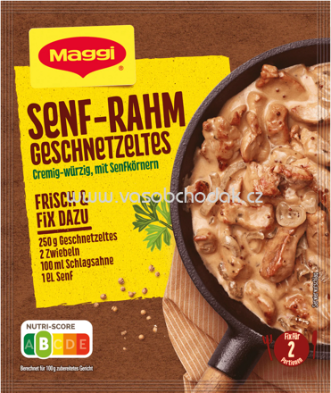 Maggi Fix Senf Rahm Geschnetzeltes, 1 St