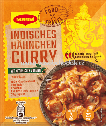 Maggi Food Travel Fix Indisches Hähnchen Curry, 1 St