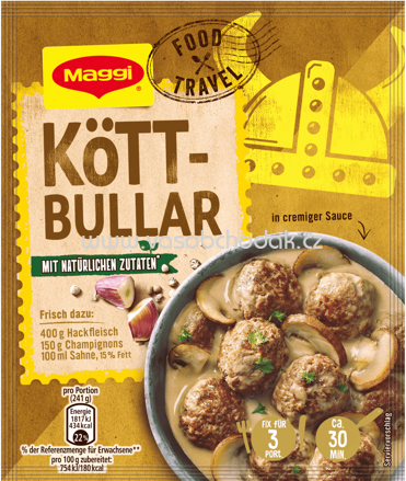 Maggi Food Travel Fix Köttbullar, 1 St