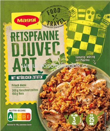 Maggi Food Travel Fix Reispfanne Djuvec Art, 1 St