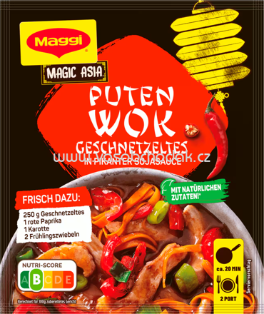 Maggi Fix Magic Asia Puten Wok Geschnetzeltes, 1 St