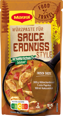 Maggi Food Travel Würzpaste für Sauce Erdnuss Style, 1 St