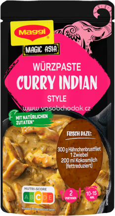 Maggi Magic Asia Würzpaste für Curry Indian Style, 1 ks
