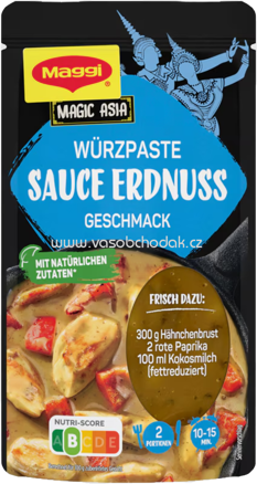 Maggi Magic Asia Würzpaste Sauce Erdnuss Style, 1 St