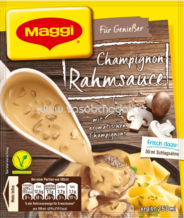 Maggi Für Genießer Champignon Rahmsauce, 1 St
