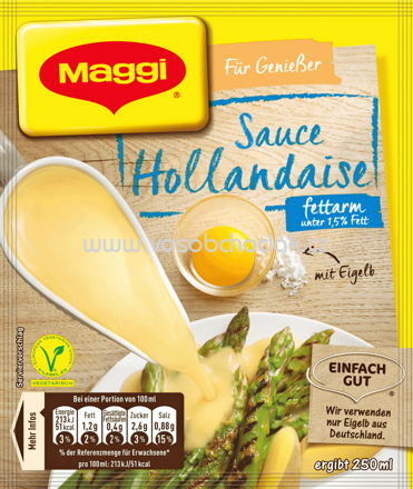 Maggi Für Genießer Sauce Hollandaise, fettarm, 1 St