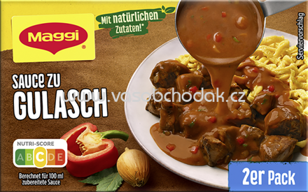 Maggi Sauce zu Gulasch, 2er Pack, ergibt 2 x 250 ml