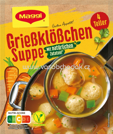 Maggi Guten Appetit Grießklößchen Suppe, 1 St