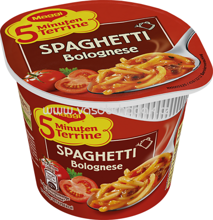 Maggi 5 Minuten Terrine Spaghetti Bolognese, Becher, 1 St