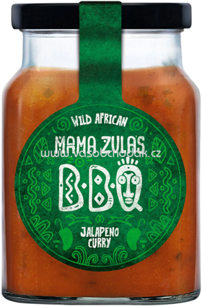 Mama Zulas BBQ Jalapeño Curry, 320 ml