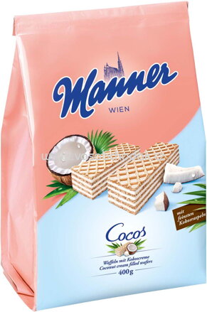 Manner Schnitten Kokos, 400g