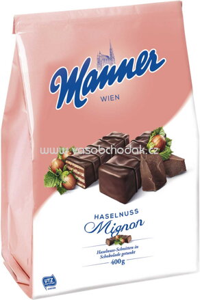 Manner Schnitten Haselnuss Mignon, 400g