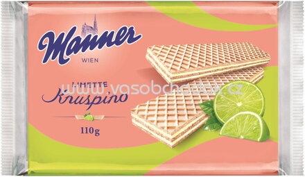 Manner Knuspino Limette, 110g