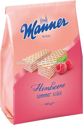 Manner Sommerglück Himbeere, 185g