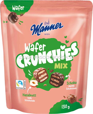 Manner Wafer Crunchies Mix, 130g